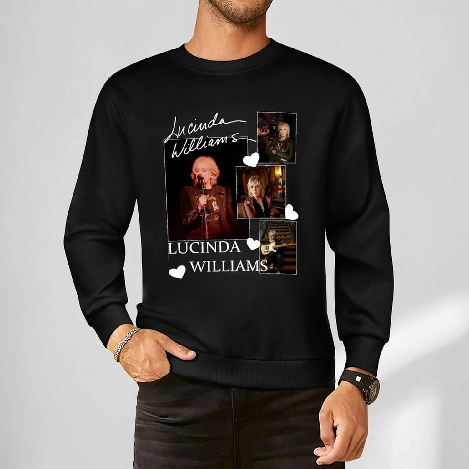 Music Sweatshirt Mens Graphic Hoodie Fashion Cotton Sweater