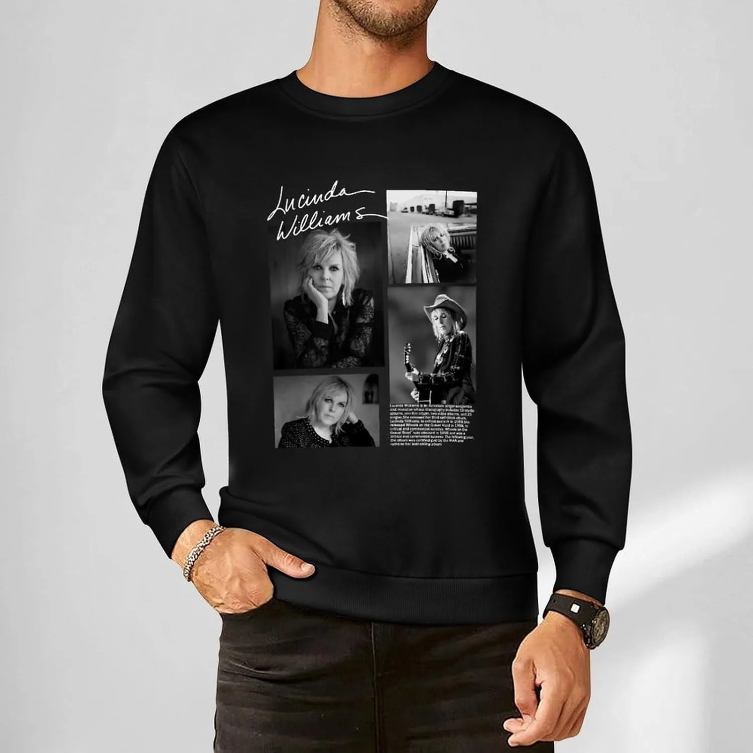 Music Sweatshirt Mens Graphic Hoodie Fashion Cotton Sweater