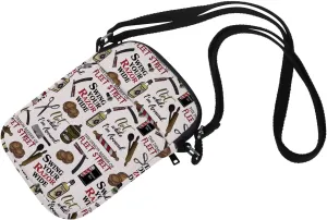 Musical Inspired Gift Musical Theater Zipper Pouch Makeup Bag Gift For Actor Actress (Crossbody bag)