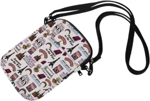Musical Inspired Gift Musical Theater Zipper Pouch Makeup Bag Gift For Actor Actress (Crossbody bag)