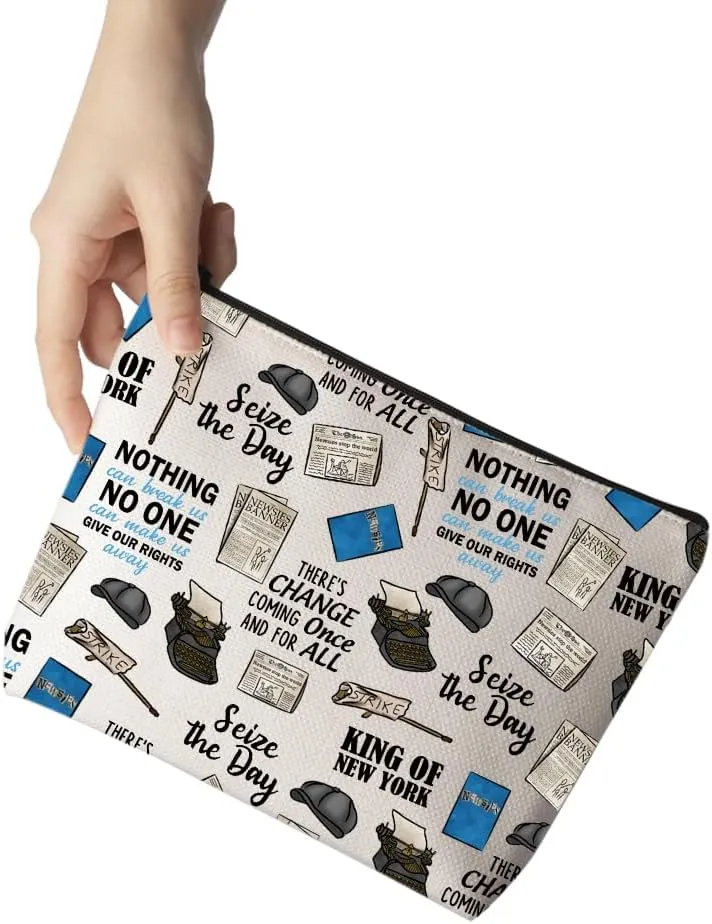Musical Inspired Gift Musical Theater Zipper Pouch Makeup Bag Gift For Actor Actress (Seize Bag)