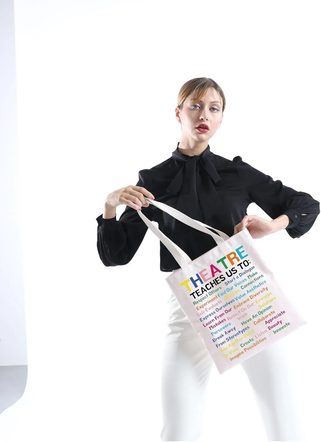 Musical Tote Bag Drama Theater Gift Theatre Teaches Tote Musical Theater Gift Actor Actress Reusable Bag