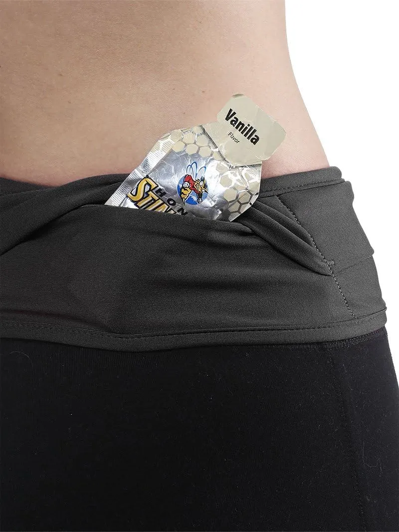 Nathan Hipster Running Belt – Waist Pack Bounce Free and Lightweight. Runners Fanny Pack. Men and Women. iPhone / Samsung / Galaxy / Android and more.