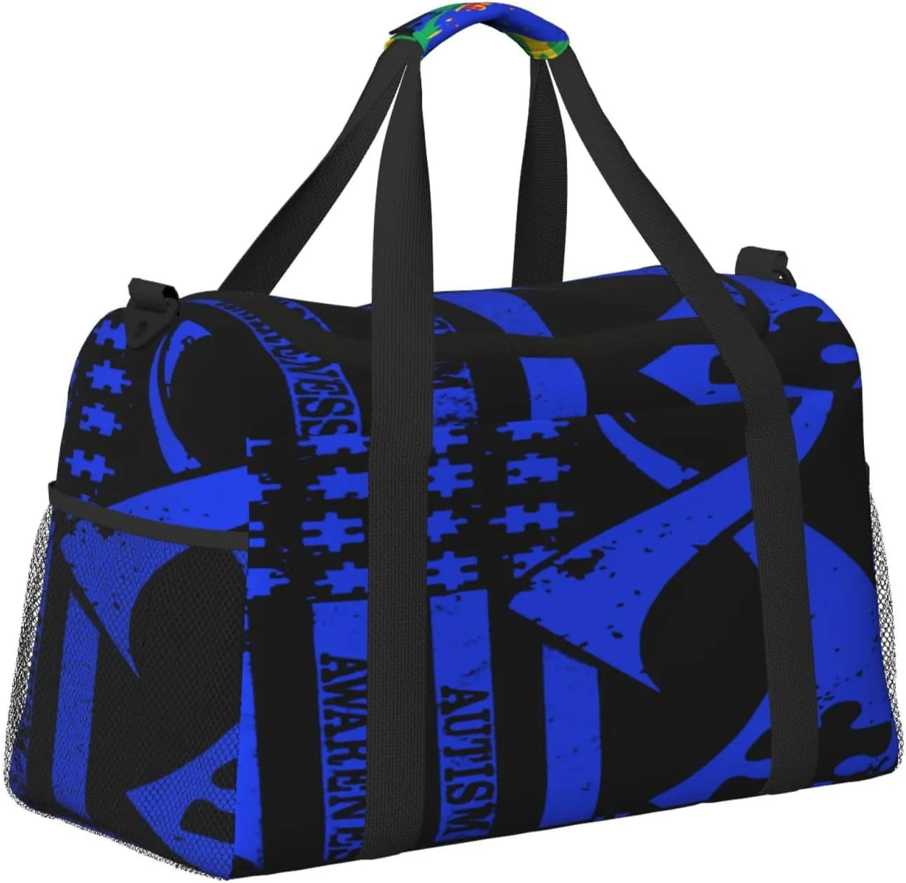 National Flag Travel Duffel Bag Large Foldable Waterproof Overnight Bag For Beach Swim Bags Pool Sports Gym