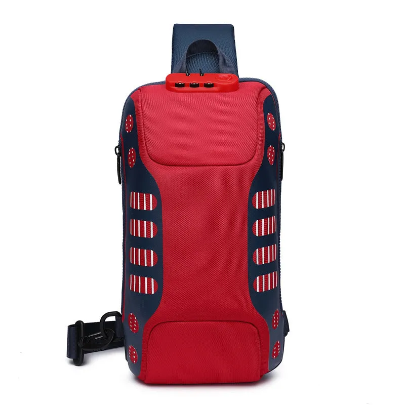 New Men's Waterproof Trendy Fashion Business Bags