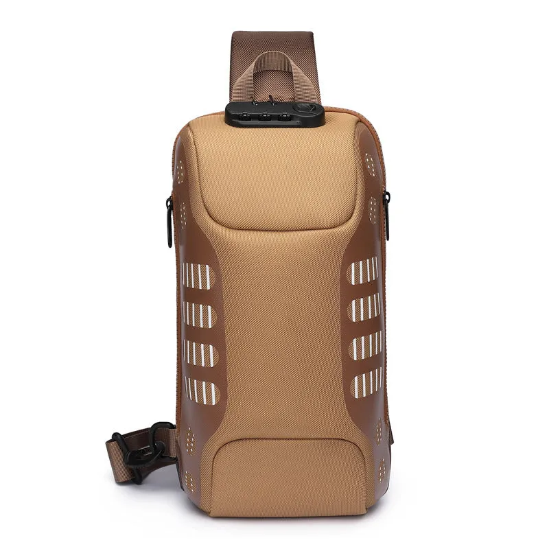New Men's Waterproof Trendy Fashion Business Bags
