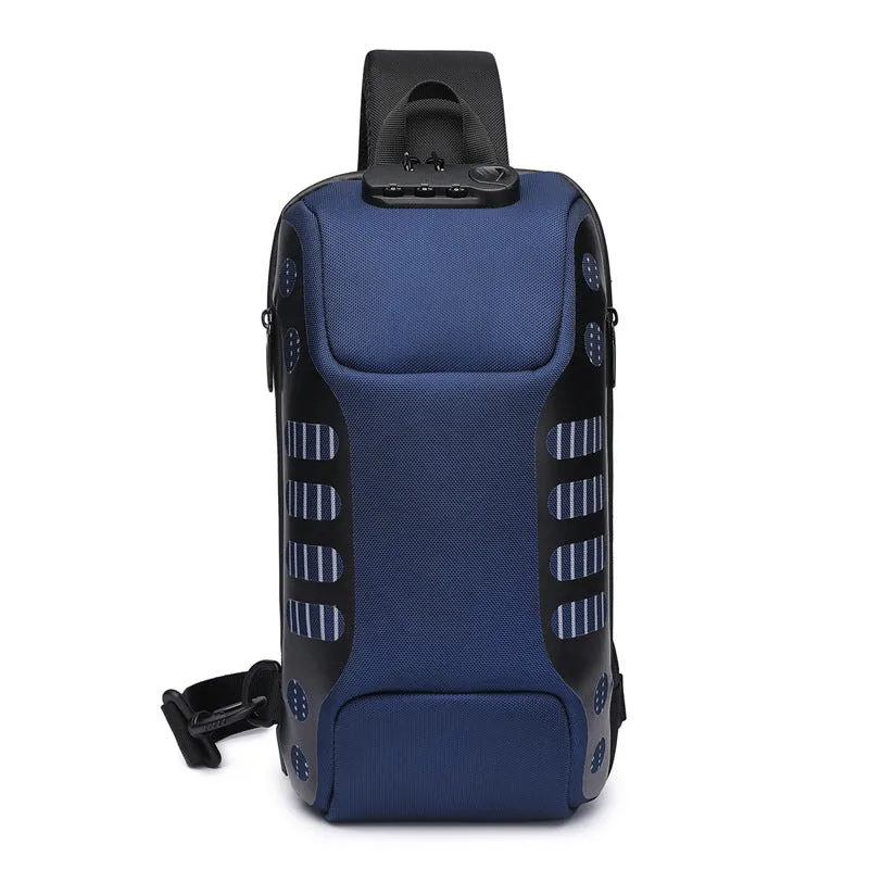 New Men's Waterproof Trendy Fashion Business Bags