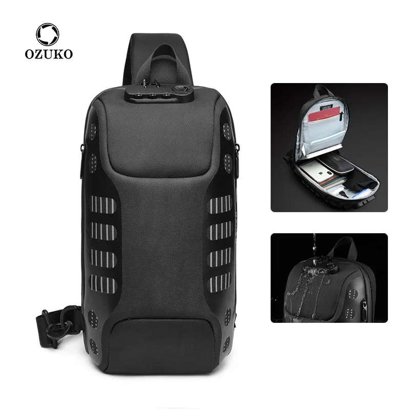 New Men's Waterproof Trendy Fashion Business Bags