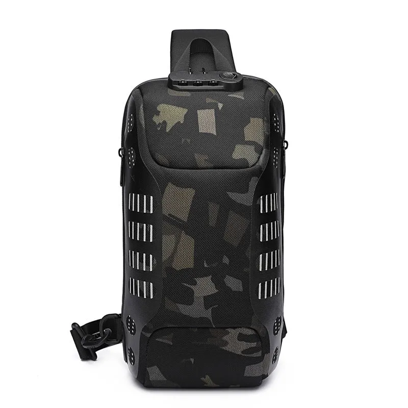 New Men's Waterproof Trendy Fashion Business Bags