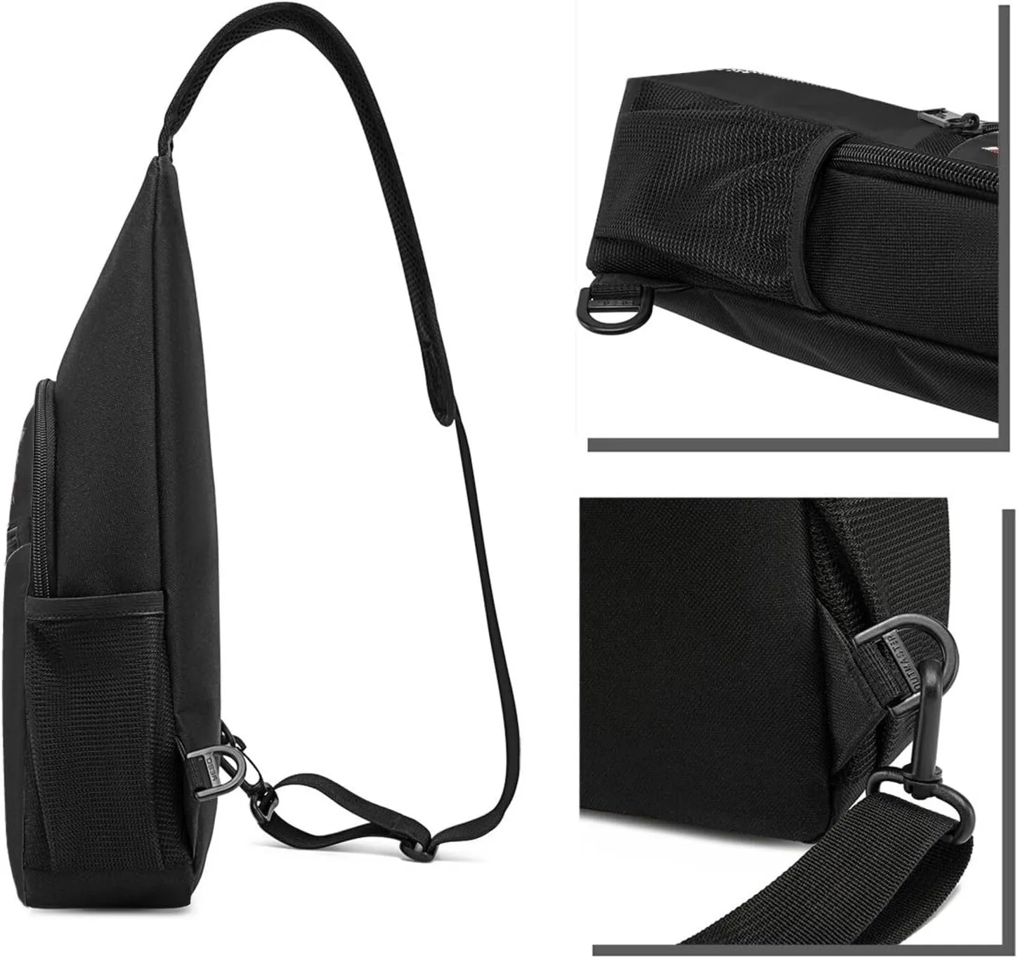 No Drama Llama,Casual one-shoulder crossbody chest bag, fashionable crossbody chest bag