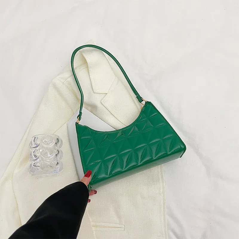 One Trendy Fashion Simple Popular Western Shoulder Bags