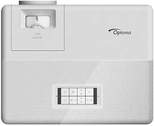 Optoma ZH406 1080p Professional Laser Projector | DuraCore Laser Light Source Up To 30,000 Hours | Crestron Compatible | 4K HDR Input | High Bright 4500 lumens | 2 Year Warranty White