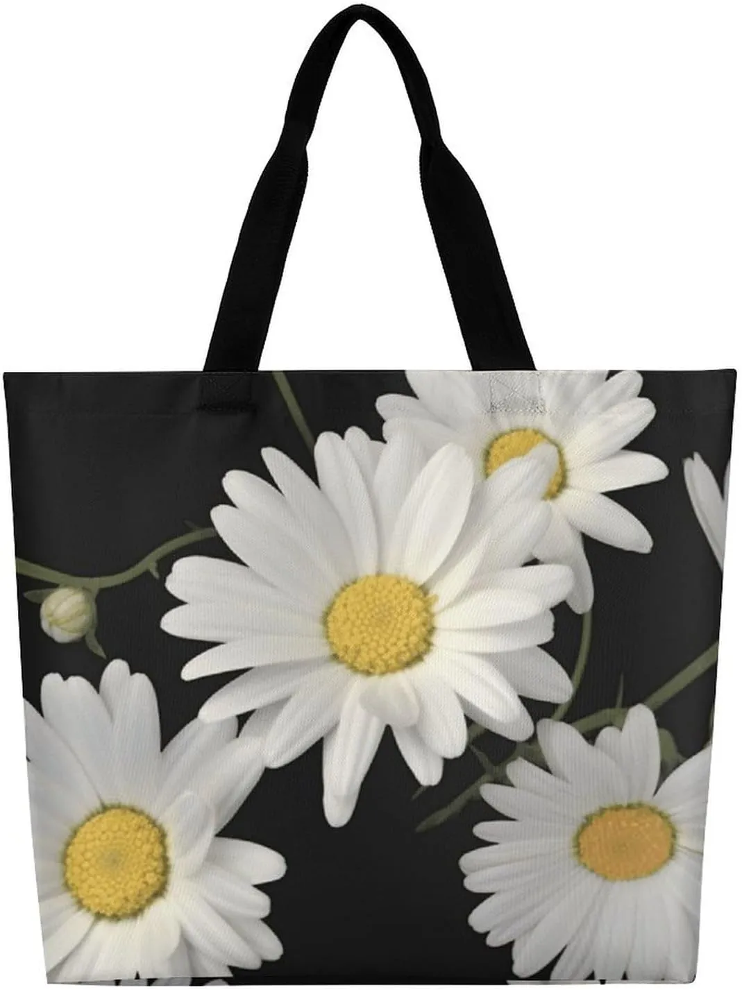 Orange Red Phoenix Tote Bag for Women Reusable Grocery Shoulder Bags Shopping Bag for Travel, Groceries