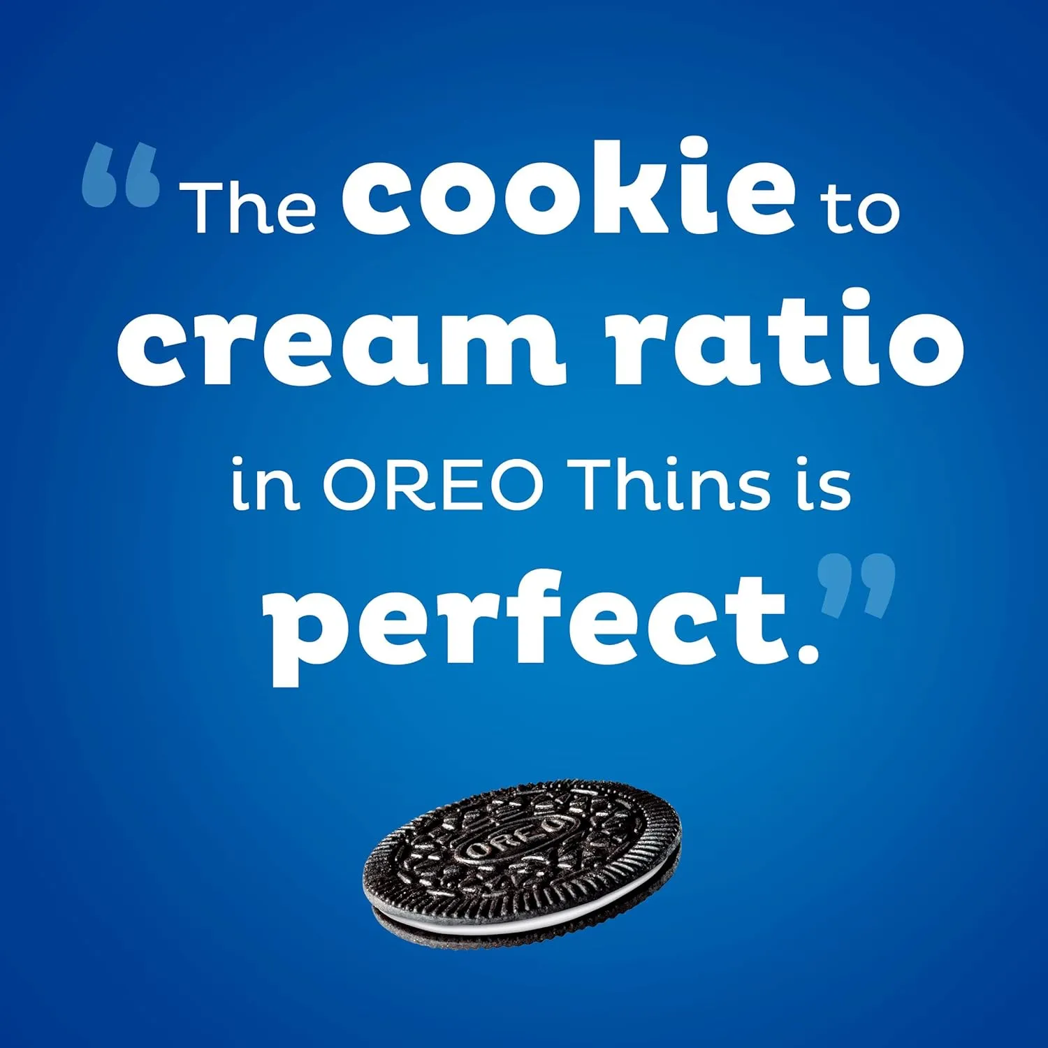 OREO Thins Chocolate Sandwich Cookies, 10.1 oz