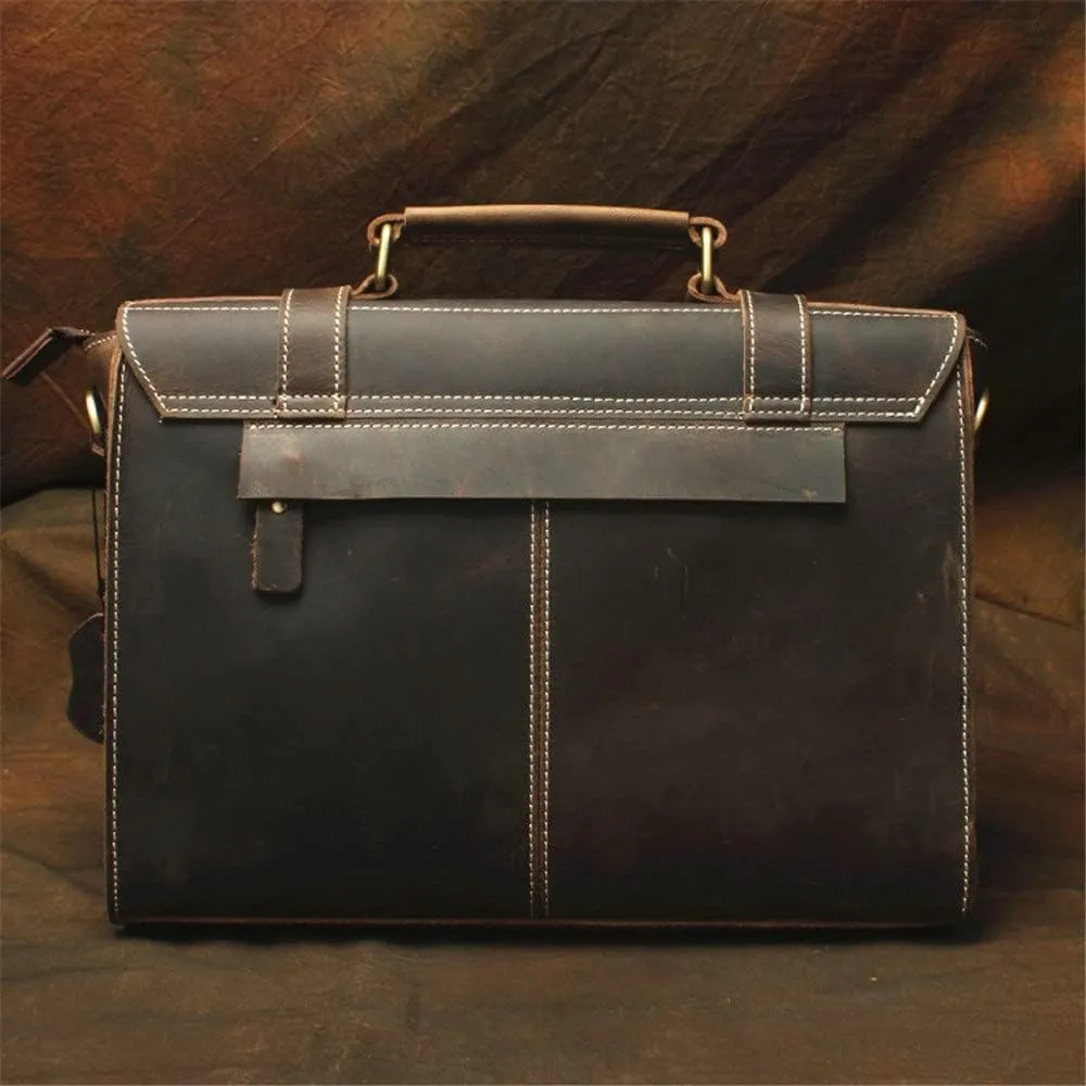 Original Business Men's Handbag Briefcase Horizontal Shoulder Diagonal Bag Men's Bag