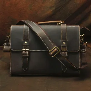 Original Business Men's Handbag Briefcase Horizontal Shoulder Diagonal Bag Men's Bag