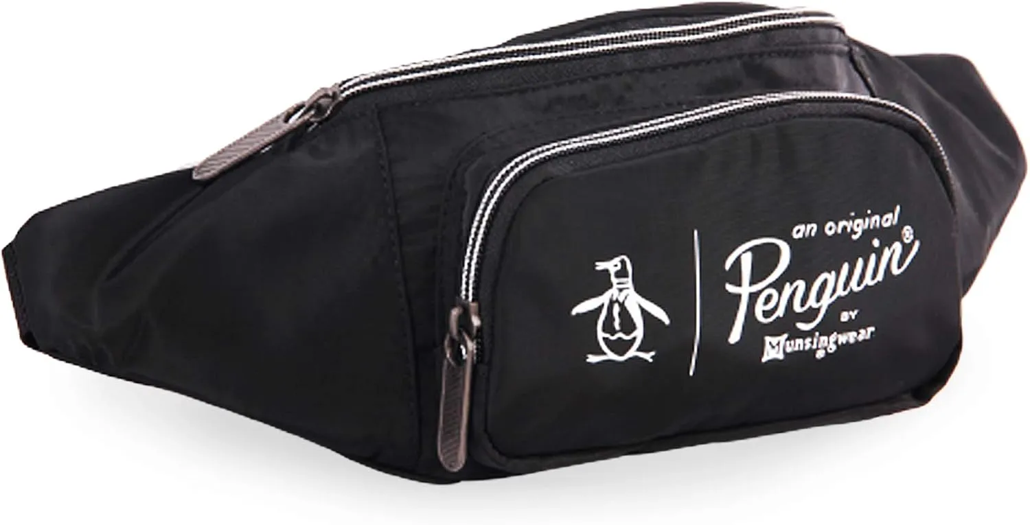ORIGINAL PENGUIN Fanny Pack, Black