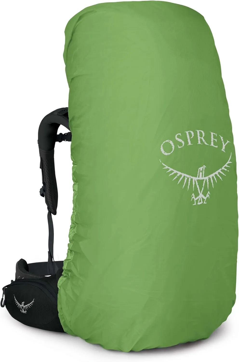 Osprey Aether 65L Men's Backpacking Backpack, Black, L/XL, Extended Fit