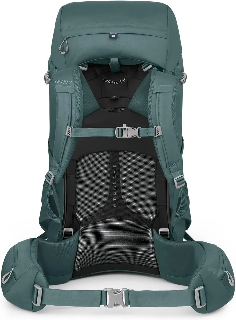 Osprey Viva 65L Women's Backpacking Backpack, Succulent Green, Extended Fit