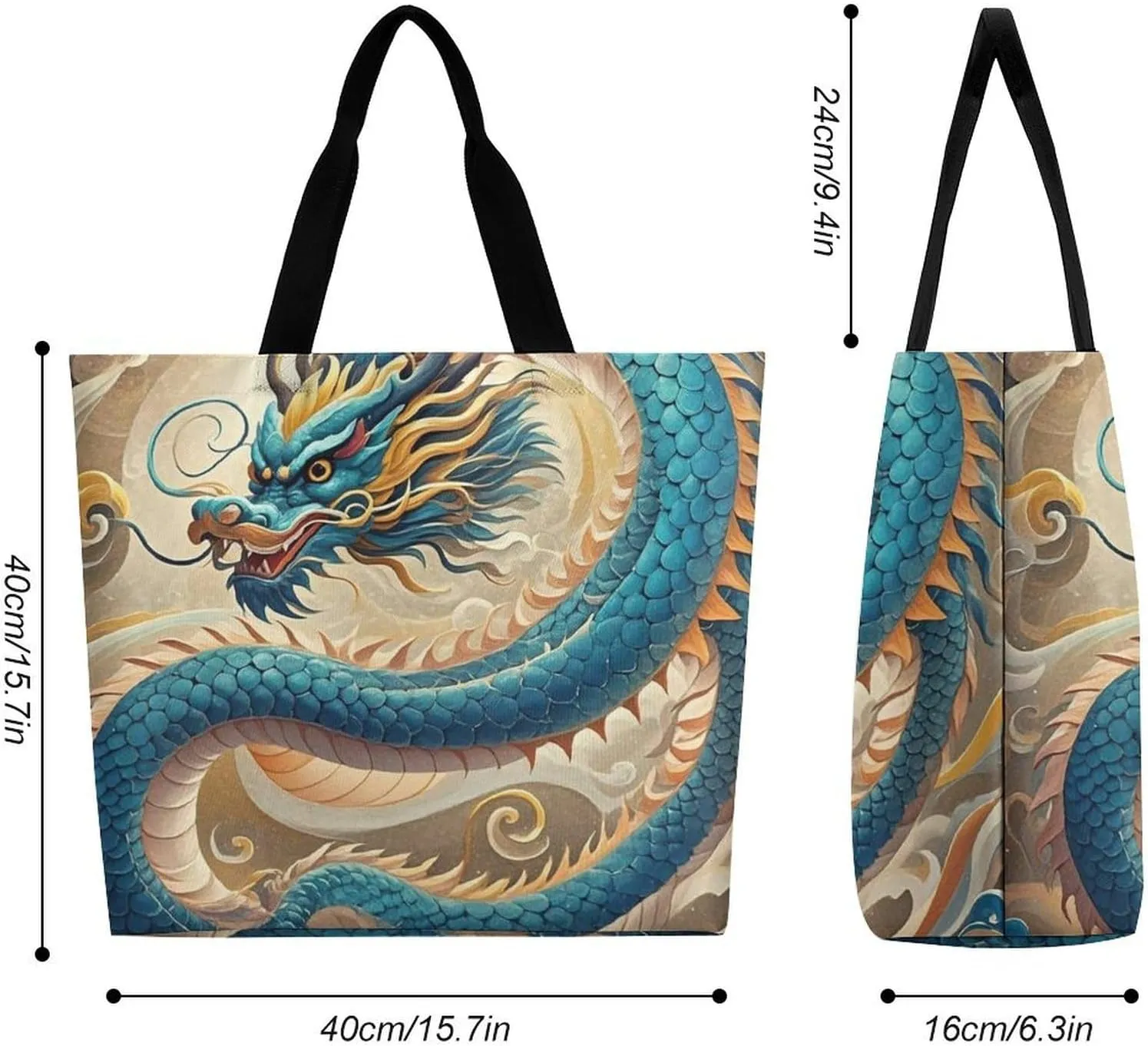 Otters in Love Tote Bag for Women Reusable Grocery Shoulder Bags Shopping Bag for Travel, Groceries