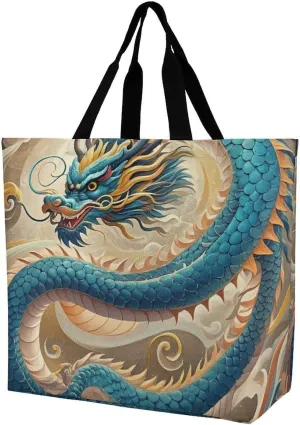 Otters in Love Tote Bag for Women Reusable Grocery Shoulder Bags Shopping Bag for Travel, Groceries