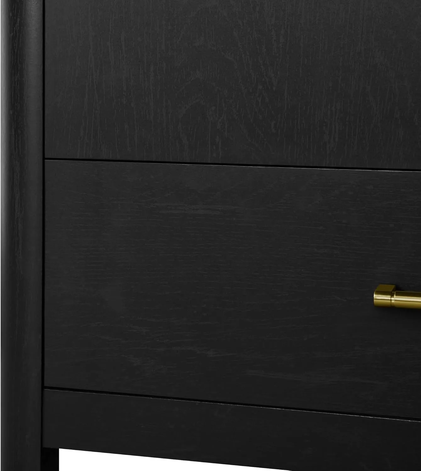OVE Decors REN Selections Hobart 30 in. Ebony Wood Freestanding Bathroom Vanity with Single Sink, Engineered Marble Countertop and Backsplash Included