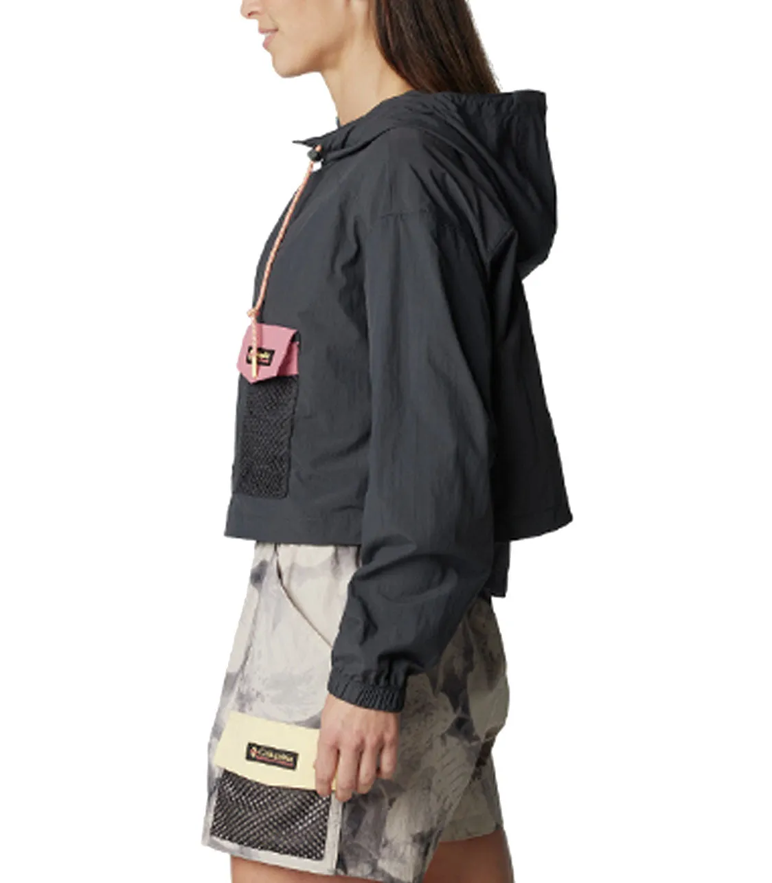 Painted Peak Cropped Wind Jacket