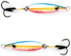 Palomar Fishing Flat Fall Jig Slow Pitch Vertical Ocean Lure | MUSTAD Hooks-Owner Rings | Kevlar Assist Cord | 10 Colors-5 Weights | 6-Pack / 2-Pack Bulk Prices | Next-Gen Graphene Paint | USA Owned