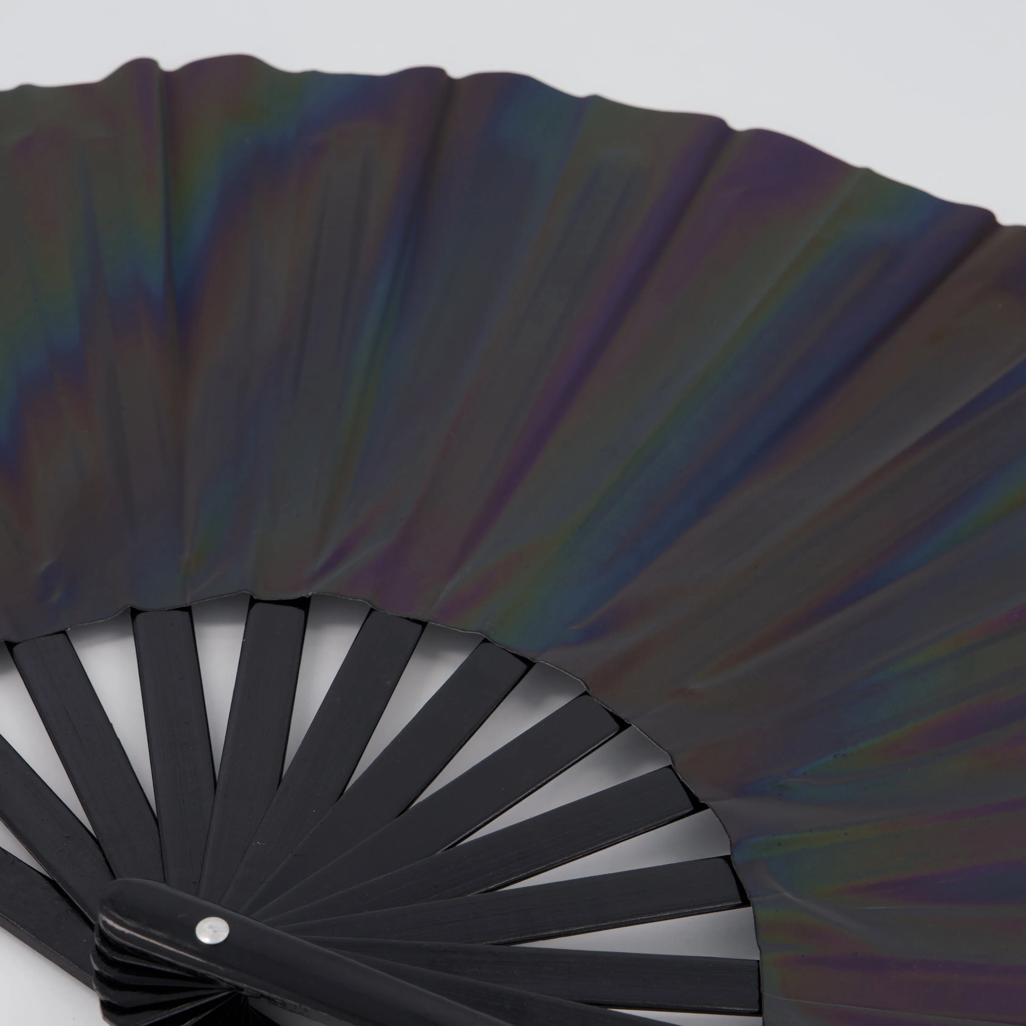 PARACOSMIC Reflective Foldable Hand Fan - Grey Shade