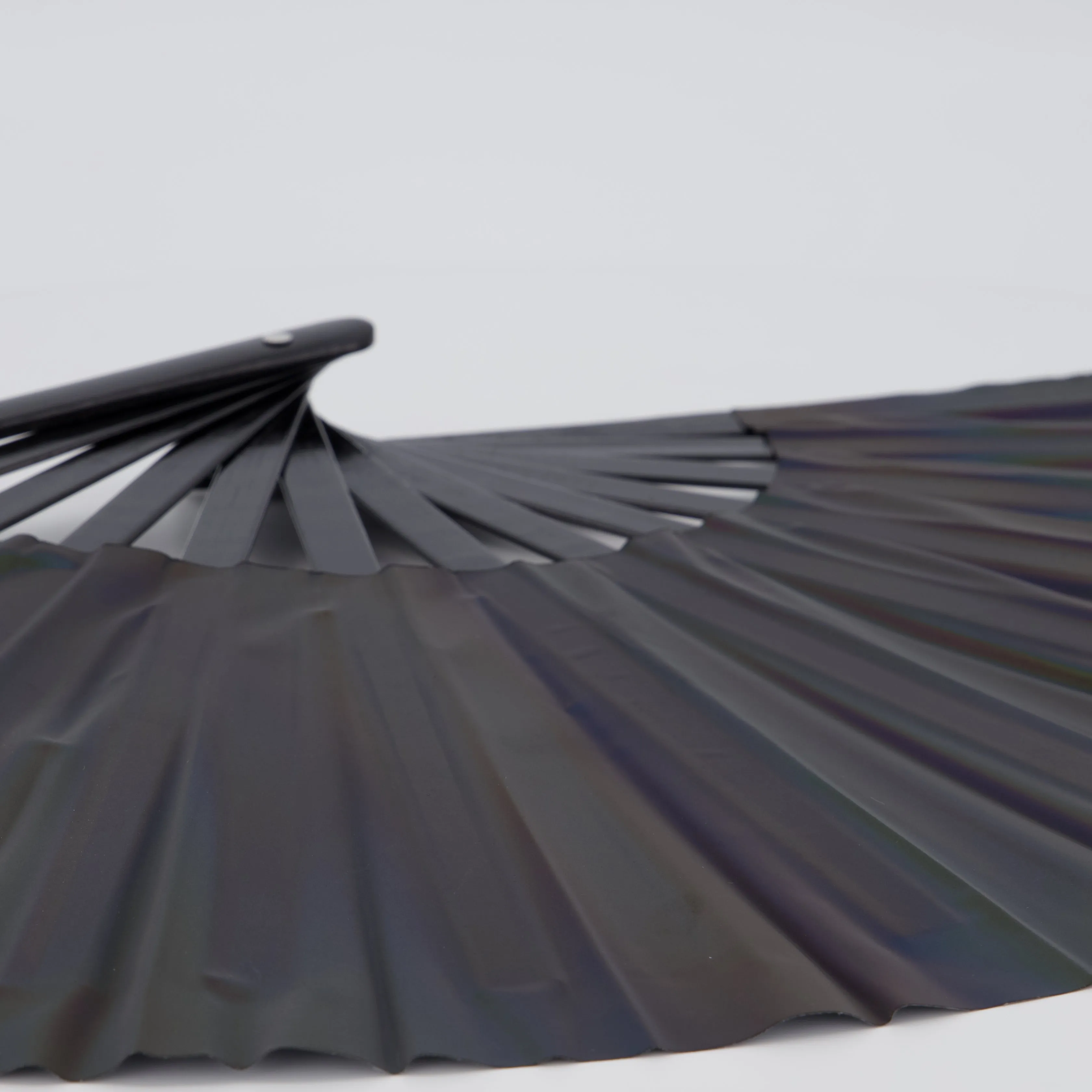 PARACOSMIC Reflective Foldable Hand Fan - Grey Shade
