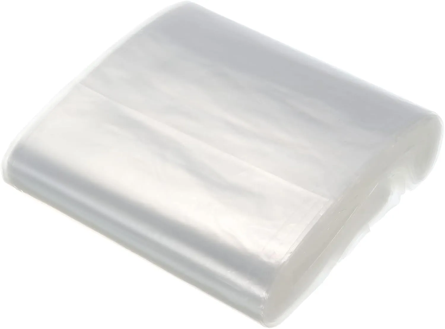 PATIKIL Clear Flat Open Poly Bags PE Plastic 3 Mil 4x16 in for Hardware, Collectibles, Jewelry, Cards, Craft Supplies Pack of 100