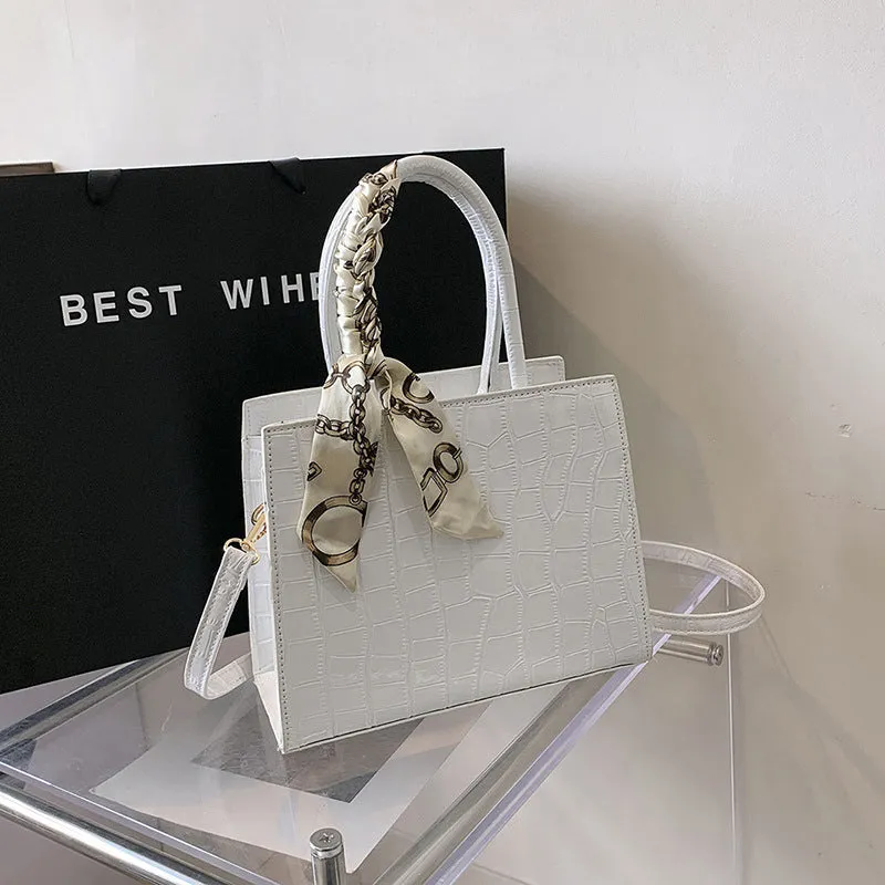 Pattern Fashion Portable Simplicity Retro Style Shoulder Bags