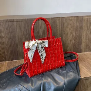 Pattern Fashion Portable Simplicity Retro Style Shoulder Bags