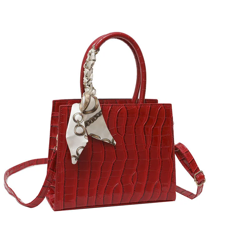 Pattern Fashion Portable Simplicity Retro Style Shoulder Bags