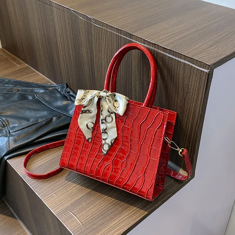 Pattern Fashion Portable Simplicity Retro Style Shoulder Bags