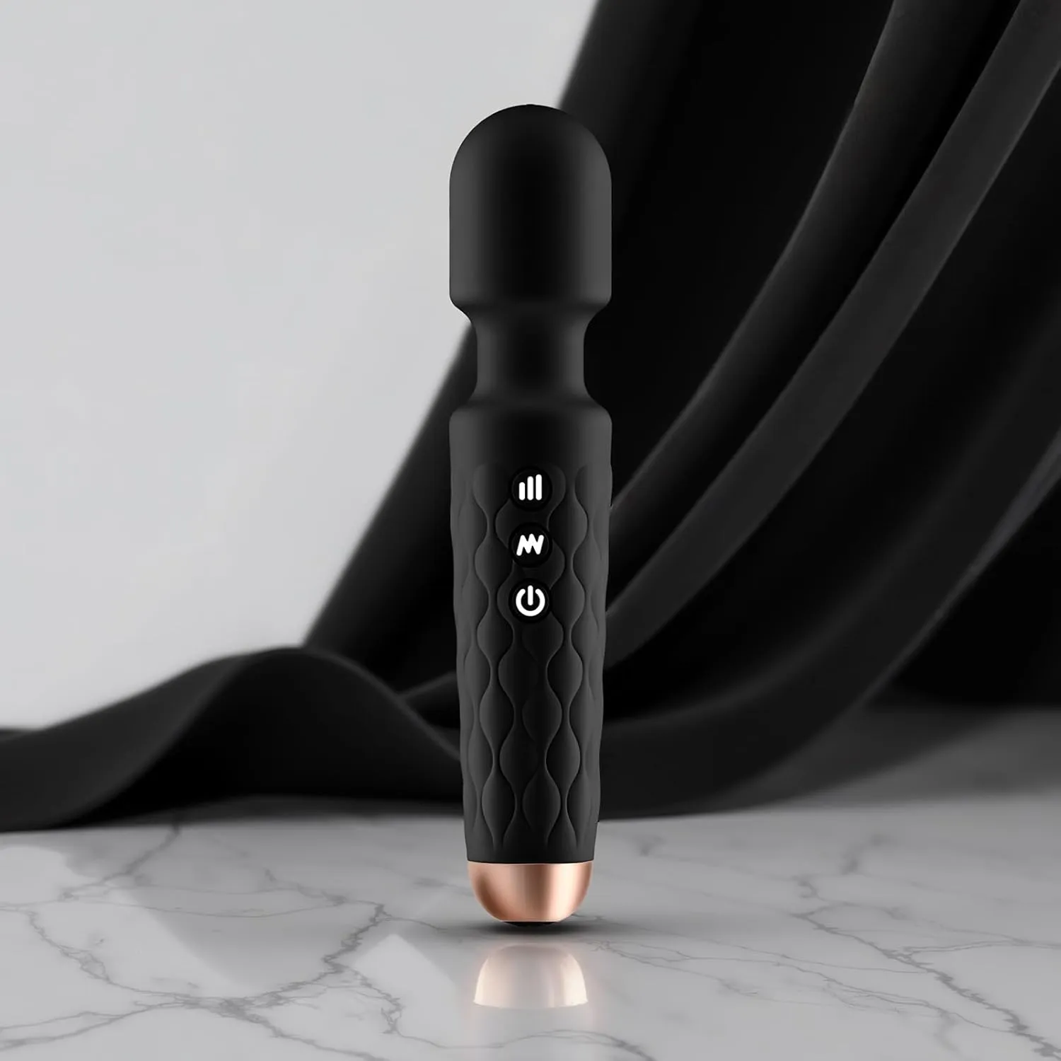 Personal Massager Women - Quiet Handheld 4-Hour Cordless Percussion Body Massager for Deep Back Relief, 8-Speed & 20-Mode
