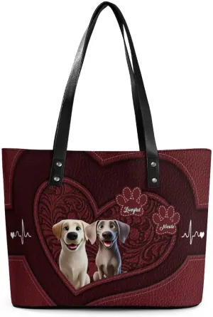 Personalized Mom Single Shoulder Bag Custom Name Grandmother Leather Handbag Loving Gift For Grandma Mother