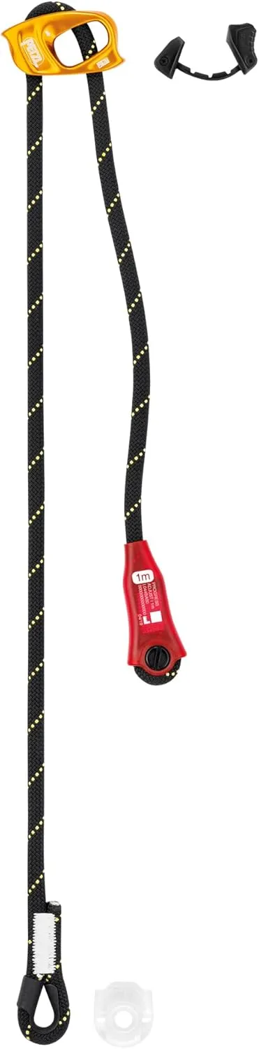 PETZL, Single Adjustable Progression Lanyard, 1m