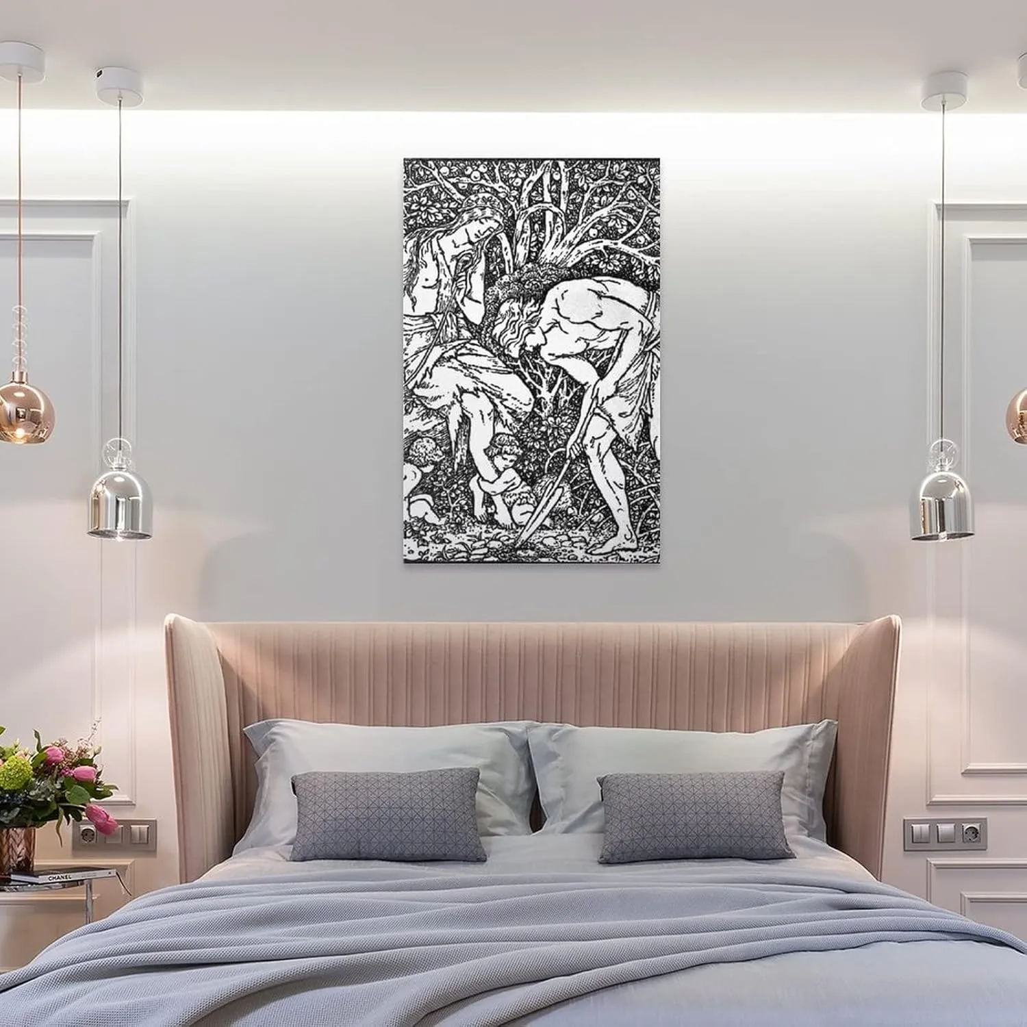 PICHU William Morris Posters Artist Artistic Photo Men And Women Picture Print Canvas Poster Wall Paint Art Posters Decor Modern Home Artworks Gift Idea 16x24inch(40x60cm), Unframe-style