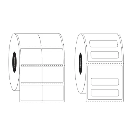 Piggyback NitroTAG cryogenic multi-layer barcode labels