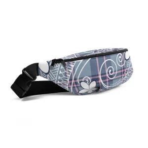Plaid Plumeria Hip Pack