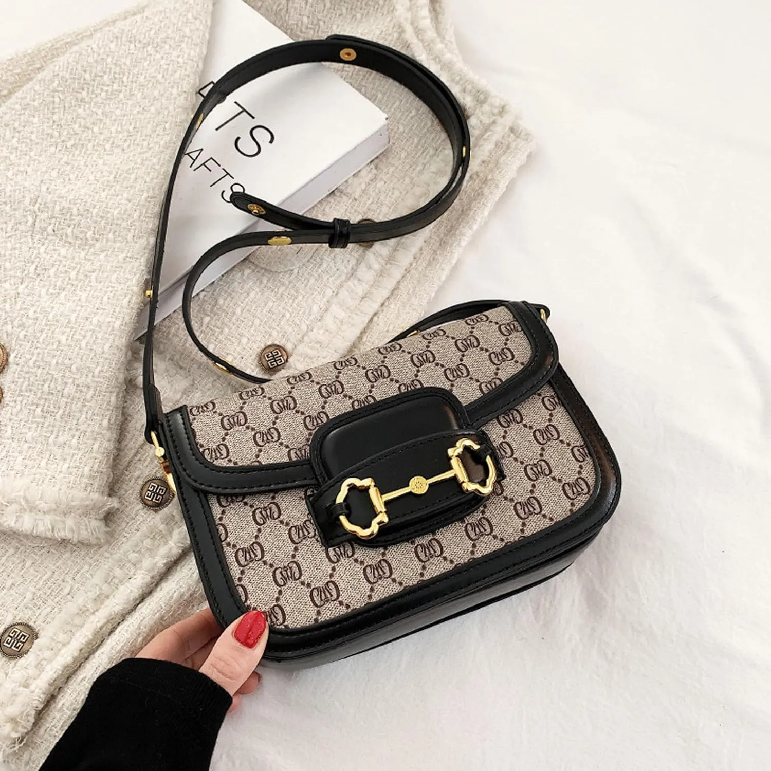 Plus Size Crossbody Bags for Women - Leather Purse Handbag - Fashion Design