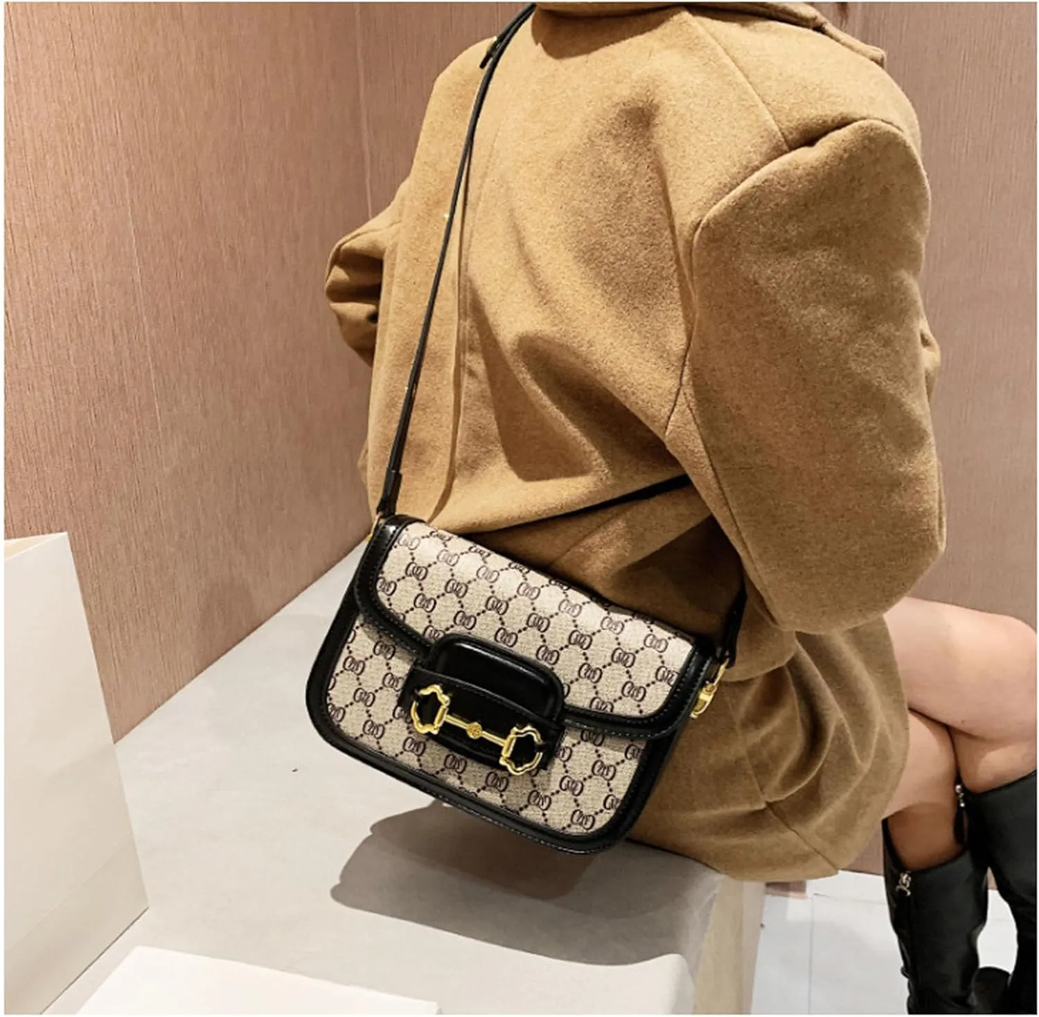 Plus Size Crossbody Bags for Women - Leather Purse Handbag - Fashion Design