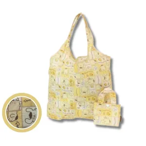 Pompompurin Foldable Shopping Bag and Storage Bag Set