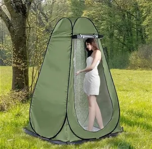 Pop-Up Tents Portable Privacy Tent Camping Toilet Tent Portable Privacy Shower Curtain for Beach Camp Mountaineering Outdoor Hiking Fishing or Car Camping Beach Tent (Color : Pink, Size : S)