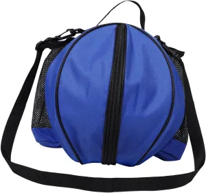 POPETPOP Portable Sports Ball Bag with Side Mesh Pocket Shoulder Backpack for Basketball Soccer Volleyball Hydration Friendly Design for Active Lifestyles