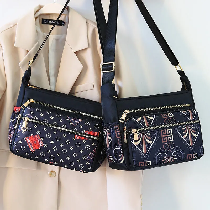Popular Women's Graceful Fashion Nylon Cloth Crossbody Bags