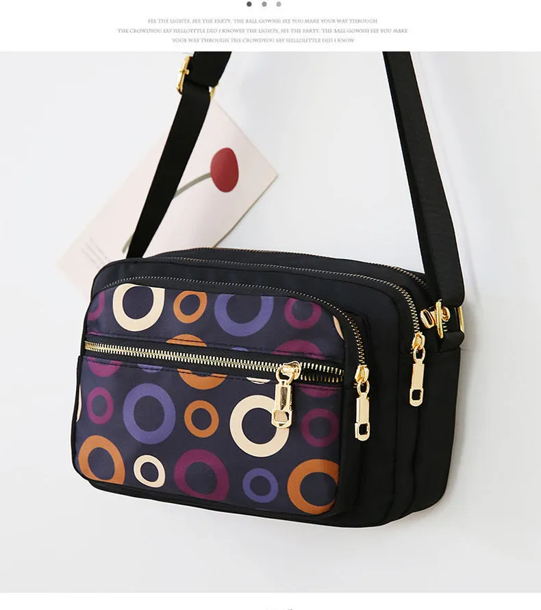 Popular Women's Graceful Fashion Nylon Cloth Crossbody Bags