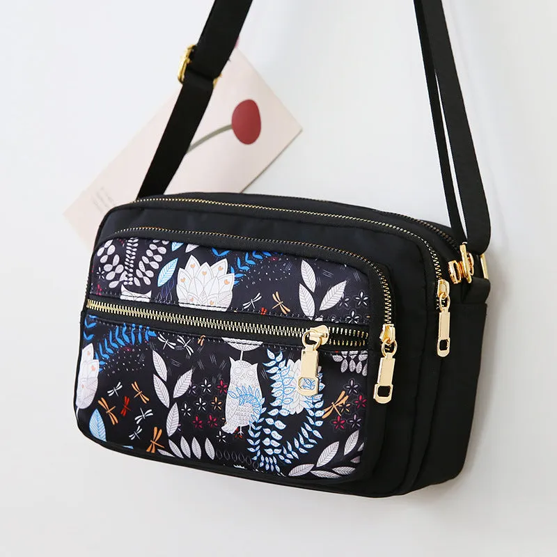 Popular Women's Graceful Fashion Nylon Cloth Crossbody Bags