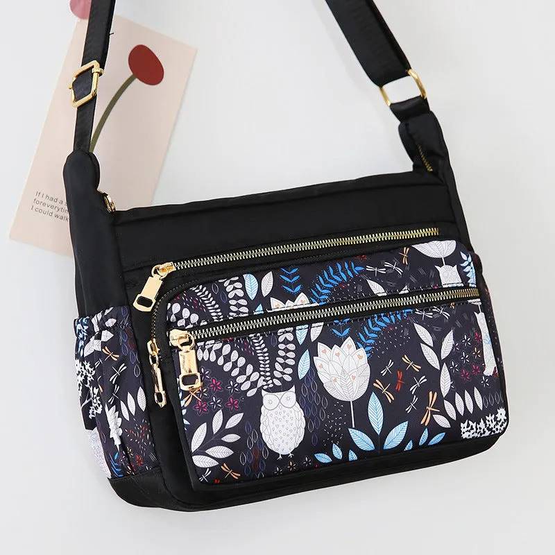 Popular Women's Graceful Fashion Nylon Cloth Crossbody Bags